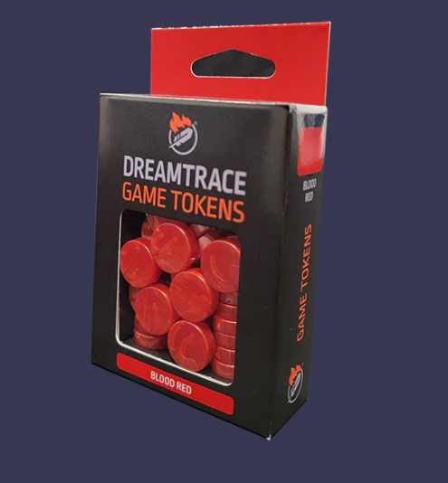 DreamTrace Gaming Tokens: Blood Red